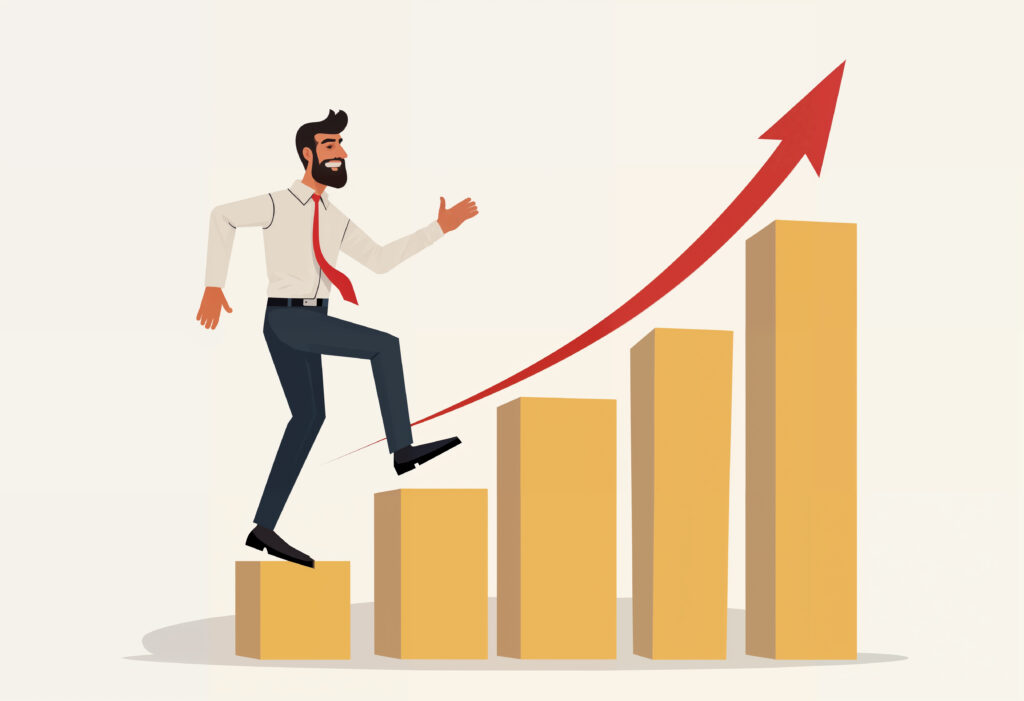 business graphics presentation illustration