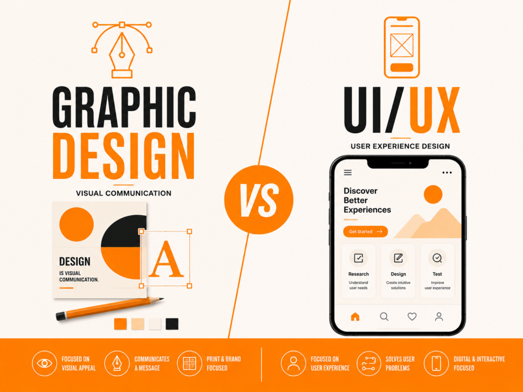 graphic design vs UIUX