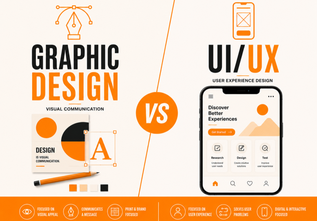 graphic design vs UIUX